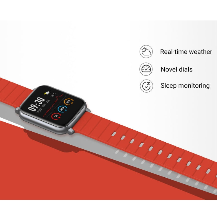 SMA-F1 1.3 inch TFT Full Touch Screen IP68 Waterproof Smart Sports Watch, Support Dynamic Heart Rate & Blood Pressure & Sleep Detection / Bluetooth / Alarm Clock / Photo Control(Black) by bashfashion