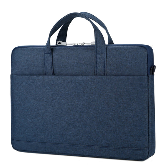 P310 Waterproof Oxford Cloth Laptop Handbag For 14 inch(Navy Blue) by bashfashion