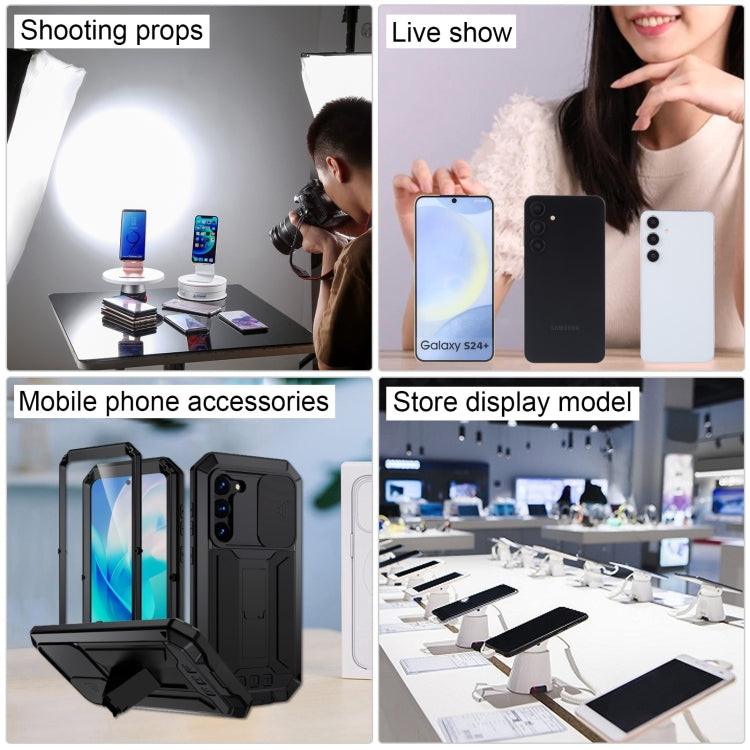 For Samsung Galaxy S24+ 5G Color Screen Non-Working Fake Dummy Display Model (Black) by bashfashion