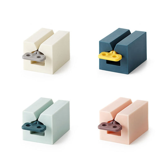 5 PCS TM19014 Lazy Toothpaste Squeezer Manual Toothpaste Extruder(White + Grey) by bashfashion