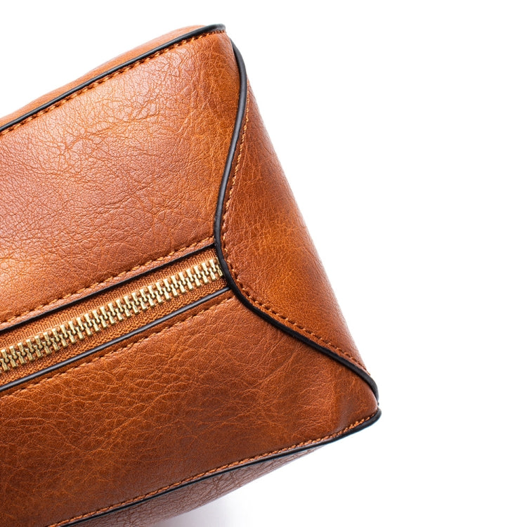 7871 Large Capacity Adjustable Leather Tote Bag Multi-compartment Shoulder Bag, Color: 2-In-1 Red by bashfashion