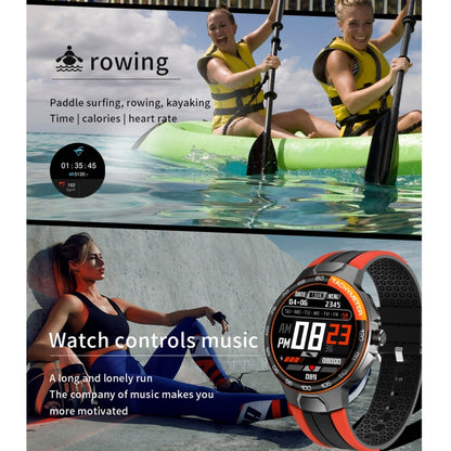E15 1.28 inch IPS Color Screen IP68 Waterproof Smart Wristband, Support Menstrual Cycle Reminder / Heart Rate Monitoring / Sleep Monitoring(Red) by bashfashion