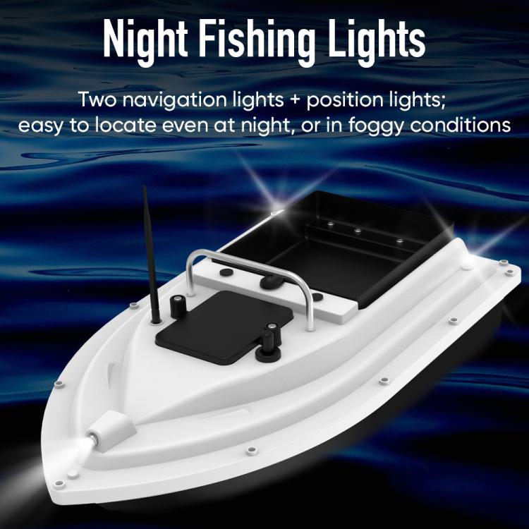 D26C Two Hoppers Smart Remote Control Fishing Bait Boat Support GPS Positioning, Plug:EU Plug by bashfashion