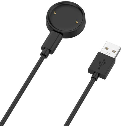 For Amazfit Bip 6 / Active 2 USB-C / Type-C Interface Adapter Split Smart Watch Charging Cable Set, Length: 1m(Black) by bashfashion