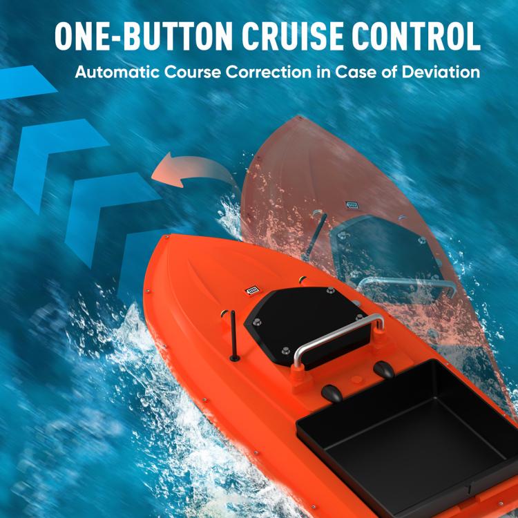 D80B GPS High Power Smart Remote Control Fishing Bait Boat Support Trawling, Plug:EU Plug by bashfashion