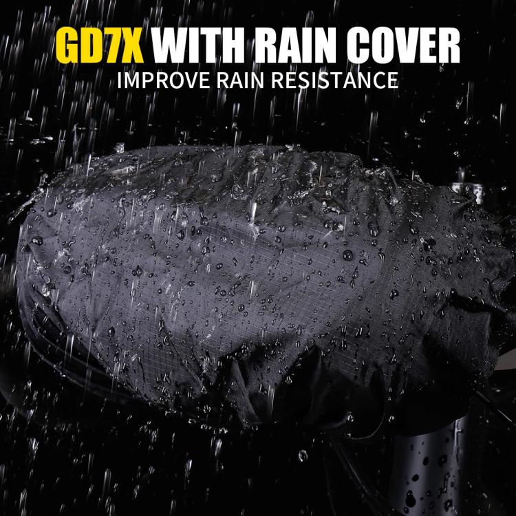 WILD MAN GD7X Mountain Bicycle EVA Hard Shell Handlebar Bag Quick Release Bracket(Army Green) by WILD MAN