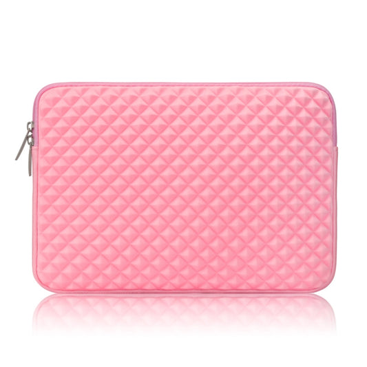 Diamond Texture Laptop Liner Bag, Size: 12-13 inch(Pink) by bashfashion