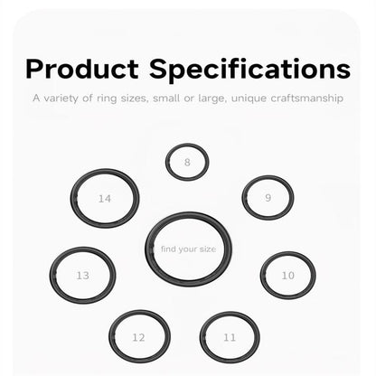 SY01 SIZE 9 Smart Ring, Support Heart Rate / Blood Oxygen / Sleep Monitoring / Multiple Sport Modes(Silver) by bashfashion