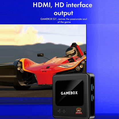 GD10 64G Built-In 30000+ Games Dual System Set-Top Box 3D Home 4K HD TV Game Console Box AU Plug(White) by ANBERNIC