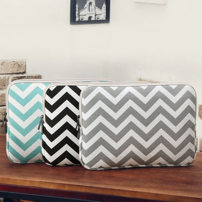 LiSEN LS-525 Wavy Pattern Notebook Liner Bag, Size: 13 inches(Black) by LiSEN