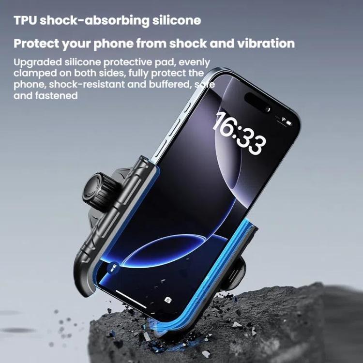 Kewig Motorcycle Bicycle Non-Blocking Mobile Phone Camera Navigation Bracket(M29-C3) by kewig