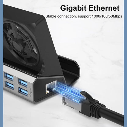 10 -in- 1 For ASUS ROG Ally 100W PD Charging Game Console Stand Multifunctional USB 3.0 Docking Station by bashfashion