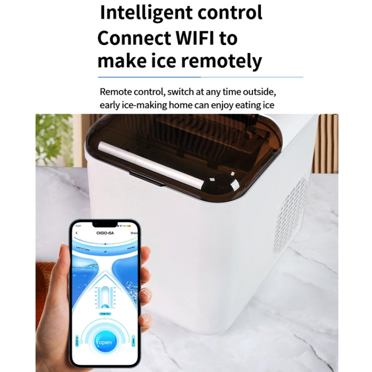 Small Multifunctional Remote Control Ice Maker(US Plug) by bashfashion