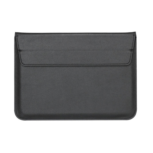 Universal Envelope Style PU Leather Case with Holder for Ultrathin Notebook Tablet PC 15.4 inch, Size: 39x28x1.5cm(Black) by bashfashion